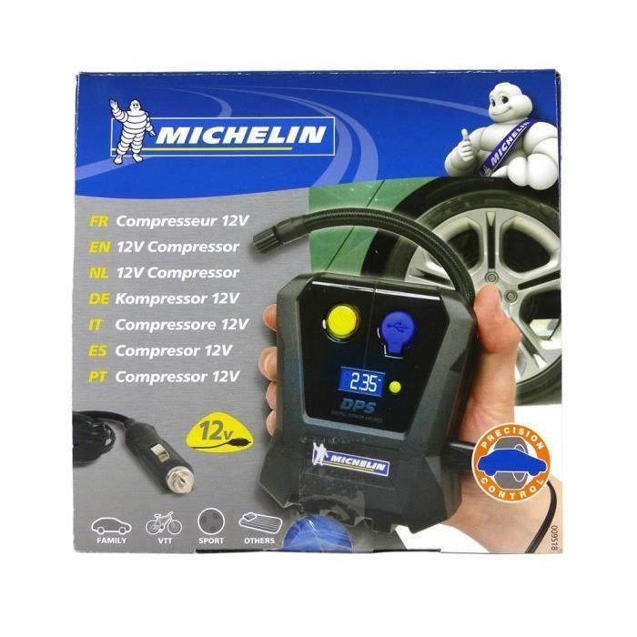 MICHELIN Mini compresor digital 12V 3.5 bares 2