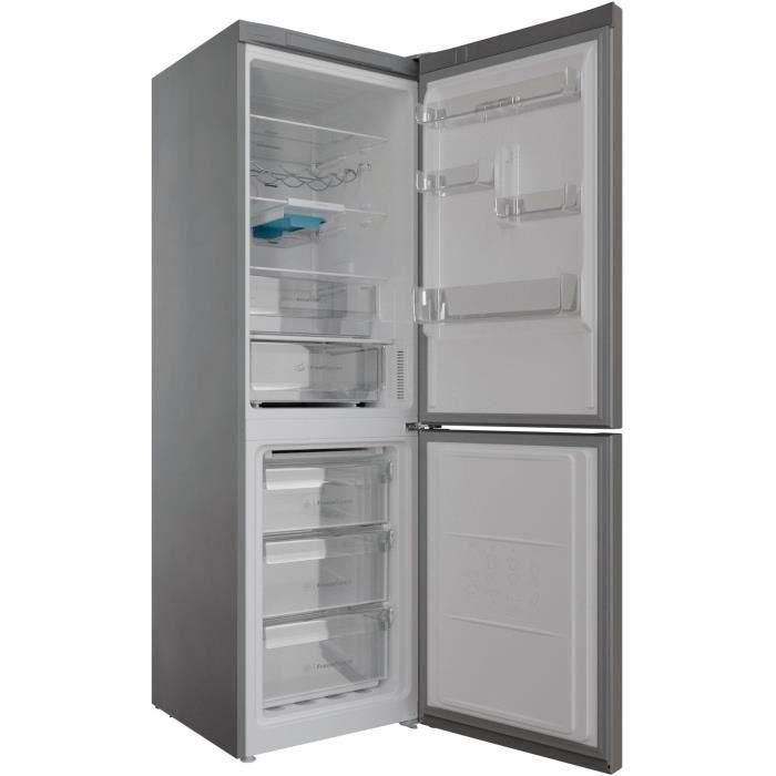 INDESIT IND_NF_17 - Frigorífico inferior 338 L (234 + 134) - TOTAL SIN FROST - L 67 x H 196 - PLATA 1 INDESIT IND_NF_17 - Frigorífico inferior 338 L (234 + 134) - TOTAL SIN FROST - L 67 x H 196 - PLATA 1