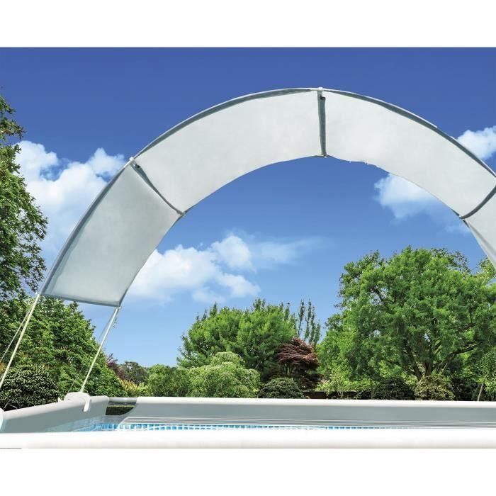 Vela de sombra Intex para piscinas elevadas 3