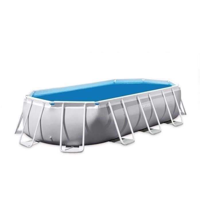 Cobertor de burbujas INTEX - Para piscina ovalada 5,03m x 2,74m