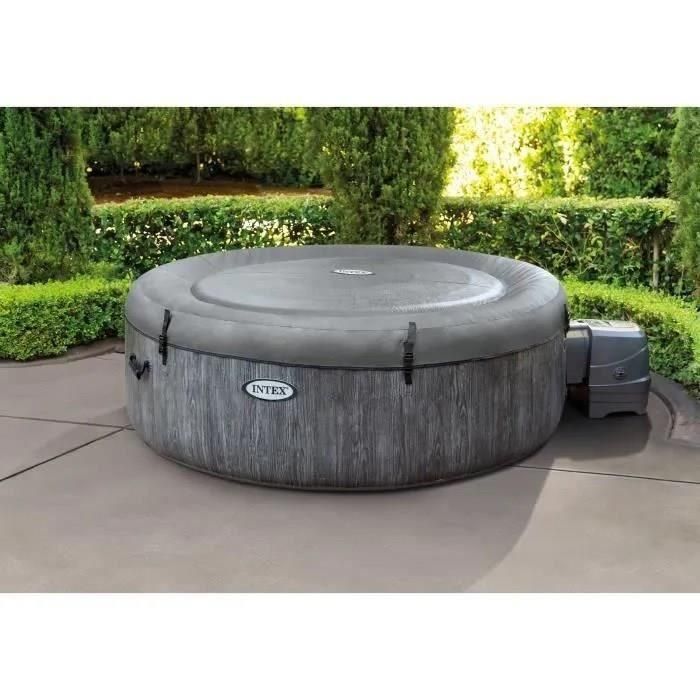 Spa Hinchable Intex Purespa Greywood Deluxe 28440EX 220-240 V 4 plazas 1741 l/h 3