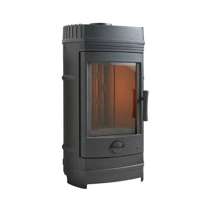 Estufa de leña INVICTA Cassine - Potencia óptima: 10 kW - Máx.: 15 kW - Eficiencia 76%, leños de 34 cm - Fabricada en Francia 1 Estufa de leña INVICTA Cassine - Potencia óptima: 10 kW - Máx.: 15 kW - Eficiencia 76%, leños de 34 cm - Fabricada en Francia 1