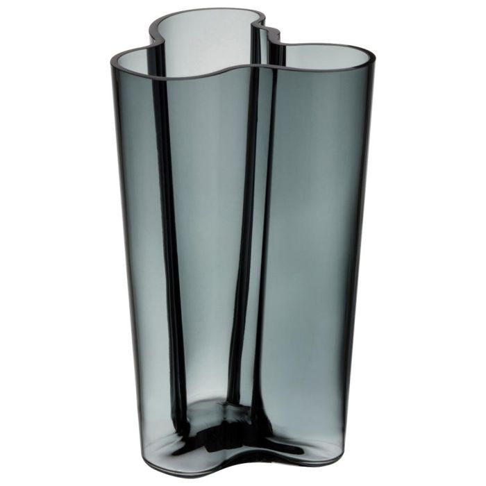 Jarrón Dark Grey Iittala altura 25,1 cm (2 Unidades)