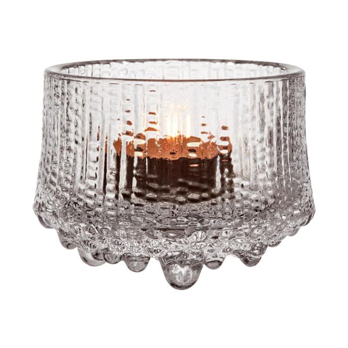 Portavela Clear Iittala diámetro 8,6 cm altura 6,5 cm (6 Unidades)