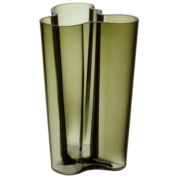 Jarrón Moss Green Iittala altura 25,1 cm (2 Unidades)