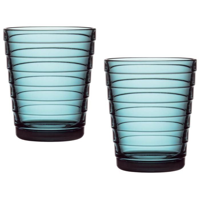 Set 2 Vasos 220 Ml Sea Blue Iittala (6 Unidades)