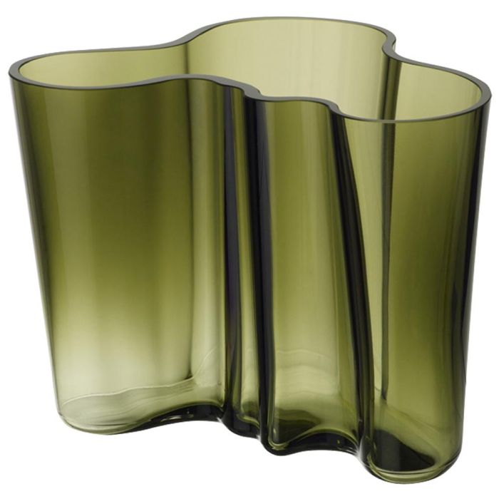 Jarrón Moss Green Iittala altura 16 cm (2 Unidades)