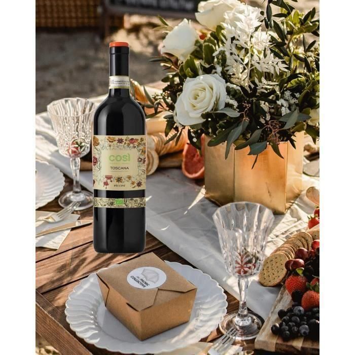 Cosi Piccini 2015 Toscana - Vino tinto de Italia - Orgánico 1