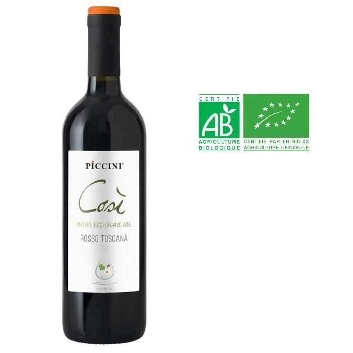 Cosi Piccini 2015 Toscana - Vino tinto de Italia - Orgánico