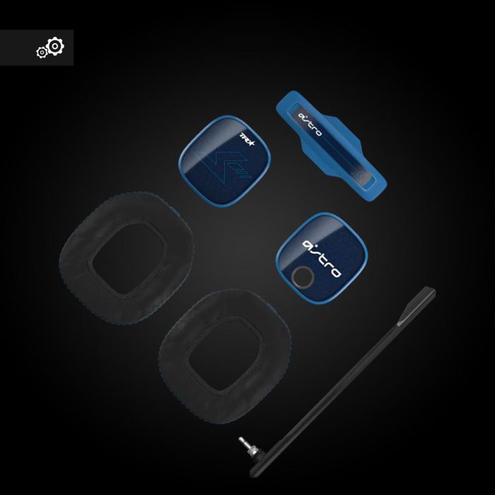 Logitech Astro A40 TR Auriculares de diadema con cable jack de 3.5 mm para PS4 - Negro/Azul 3 Logitech Astro A40 TR Auriculares de diadema con cable jack de 3.5 mm para PS4 - Negro/Azul 3