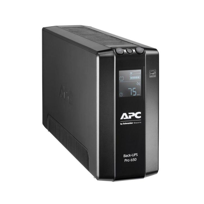APC BR650MI sistema de alimentación ininterrumpida (UPS) Línea interactiva 0,65 kVA 390 W 6 salidas AC 7 APC BR650MI sistema de alimentación ininterrumpida (UPS) Línea interactiva 0,65 kVA 390 W 6 salidas AC 7