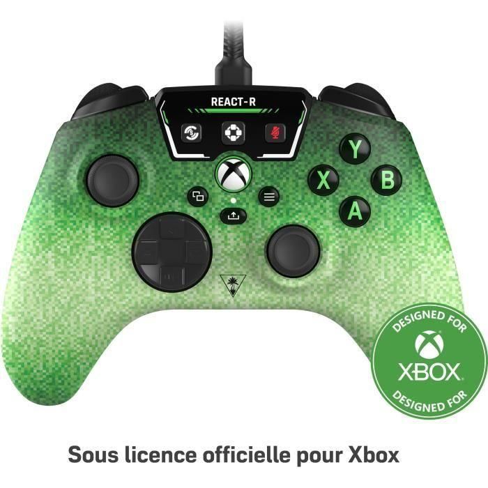 Controlador de juego con cable - TURTLE BEACH - REACT-R - Pixel - Xbox y Windows 1 Controlador de juego con cable - TURTLE BEACH - REACT-R - Pixel - Xbox y Windows 1