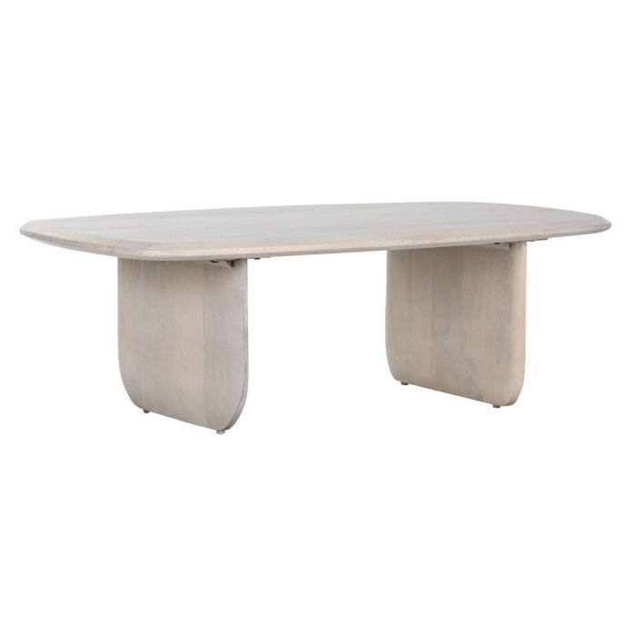 Mesa de Centro Home ESPRIT Blanco 137 x 76 x 45 cm Mesa de Centro Home ESPRIT Blanco 137 x 76 x 45 cm