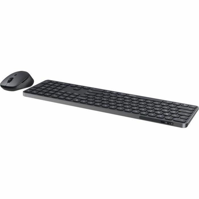 Teclado y Ratón Rapoo 9810M Gris AZERTY 1 Teclado y Ratón Rapoo 9810M Gris AZERTY 1