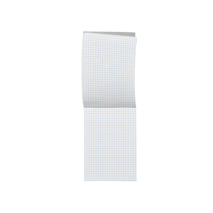 Liderpapel Bloc de Notas Cuadriculado 4mm B7 80 Hojas 60 g/m2 Perforado 70x125x90 mm 6