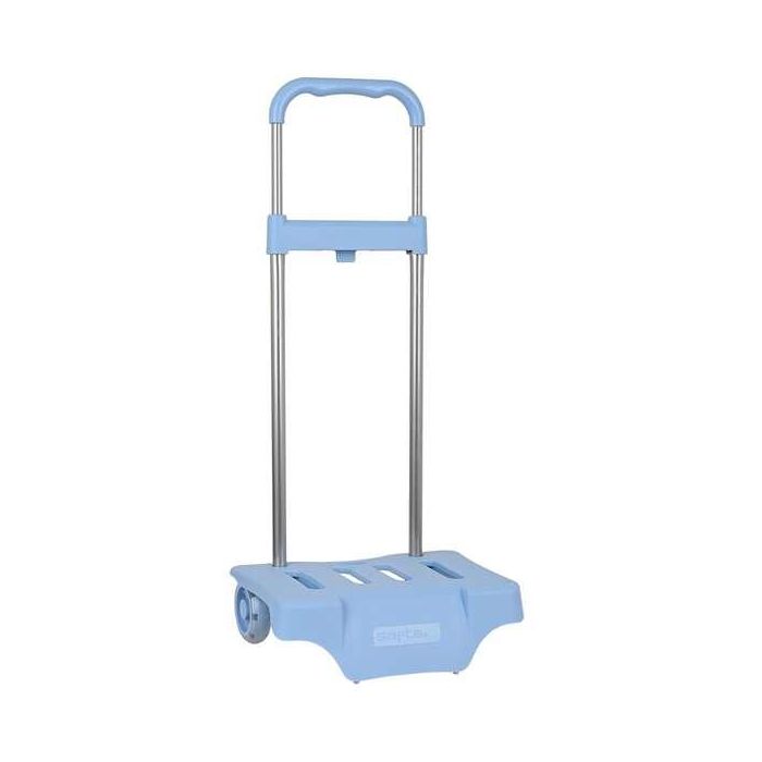 Safta Carro Portamochilas Trolley Azul Claro P.284C con Ruedas Antivibración - 32x16x44 cm 0 Safta Carro Portamochilas Trolley Azul Claro P.284C con Ruedas Antivibración - 32x16x44 cm 0