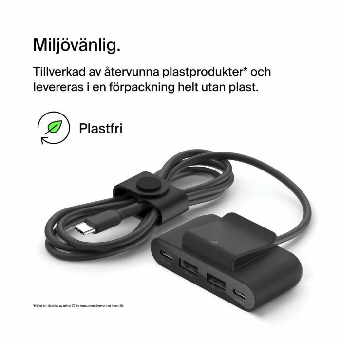 Hub USB Belkin BUZ001BT2MBKB7 Negro (1 unidad) 9 Hub USB Belkin BUZ001BT2MBKB7 Negro (1 unidad) 9