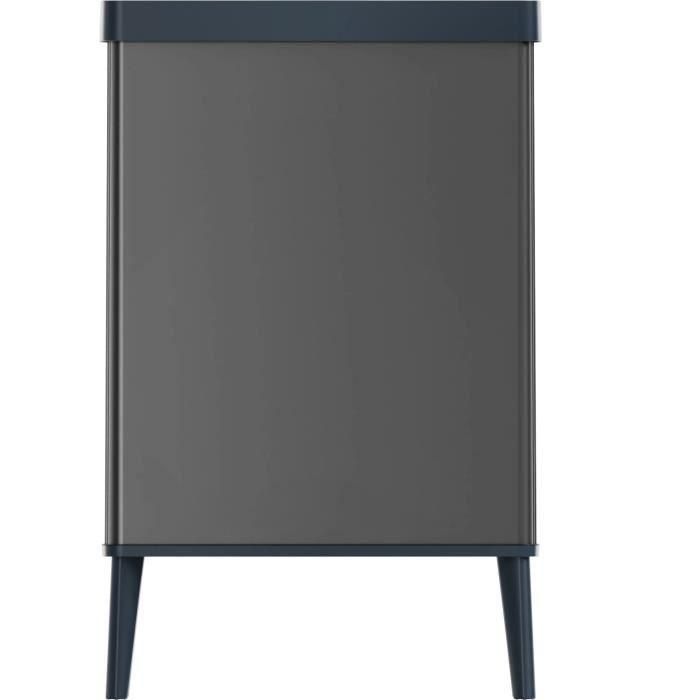 Curver CUR3253924865508 Papelera de Pie Verto 54 L con Apertura Táctil Gris Perla 3