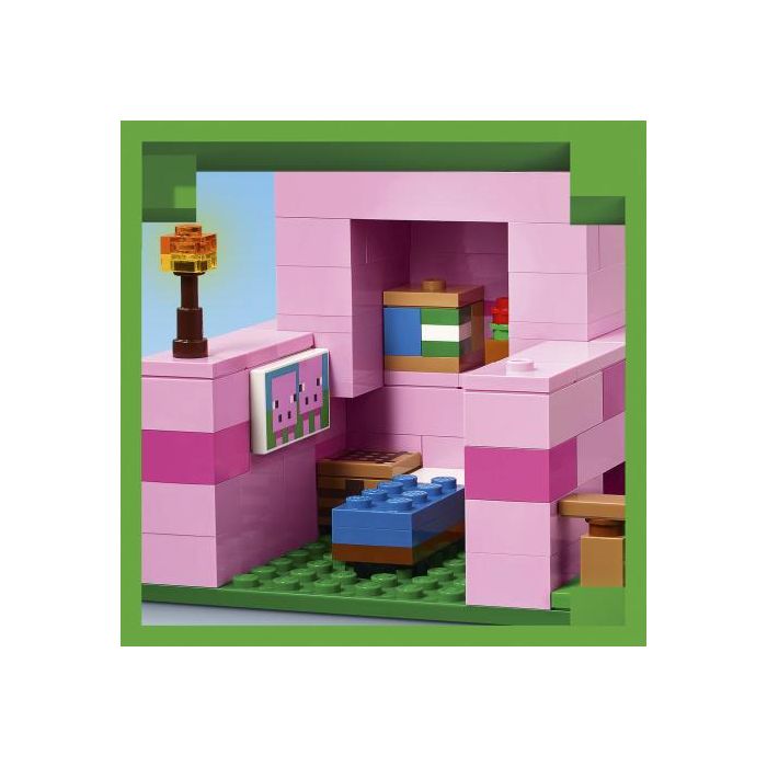 Lego Minecraft 21268 Casa del Cochinillo Juego de Construcción para Niñas a Partir de 7 Años Lego Minecraft 21268 Casa del Cochinillo Juego de Construcción para Niñas a Partir de 7 Años