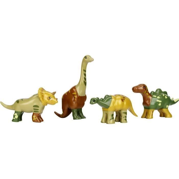 Juguete magnético - KLEIN - 4 dinosaurios grandes Divertido Puzzle, 1+ - ¡Estimula la creatividad y las habilidades manuales! 5