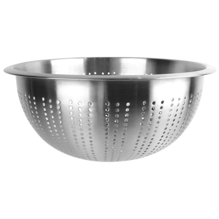 Saveur et Degustation Escurridor de Acero Inoxidable Cepillado Diámetro 27.5 cm 1 Saveur et Degustation Escurridor de Acero Inoxidable Cepillado Diámetro 27.5 cm 1
