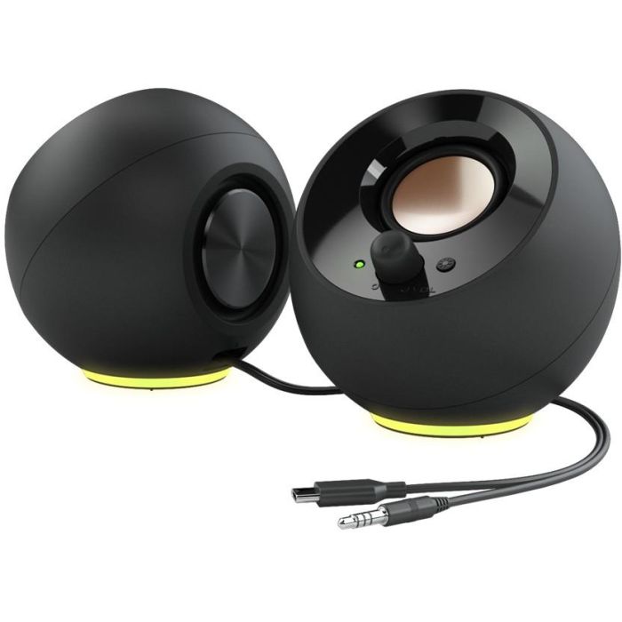 Creative Labs Altavoces Estéreo Pebble SE RGB Negros
