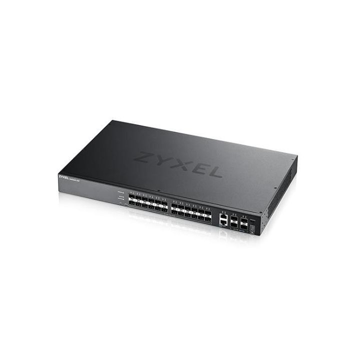 Zyxel XGS2220-30F Switch Gestionado 24 Puertos Gigabit SFP + 6 Uplink 10G, Capa 3, Montaje Rack, para Europa (EU0101F) Zyxel XGS2220-30F Switch Gestionado 24 Puertos Gigabit SFP + 6 Uplink 10G, Capa 3, Montaje Rack, para Europa (EU0101F)
