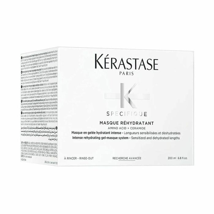 Kerastase SPECIFIQUE Masque Rehydratant 200 ml Mascarilla para Cabello con Raíces Grasas y Puntas Secas