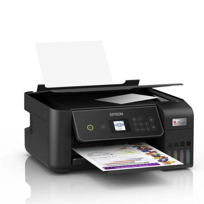Impresora multifunción A4 - EPSON - Ecotank ET-2870 - Wi-Fi - Tanques de tinta - 3 años de tinta incluidos 2 Impresora multifunción A4 - EPSON - Ecotank ET-2870 - Wi-Fi - Tanques de tinta - 3 años de tinta incluidos 2