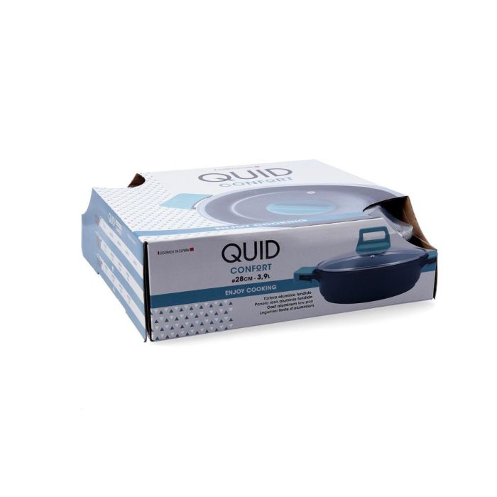 Tartera Aluminio Fundido Confort Quid 28 cm - 3,9 L (2 Unidades) 4 Tartera Aluminio Fundido Confort Quid 28 cm - 3,9 L (2 Unidades) 4