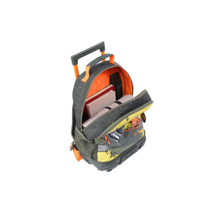 Totto Mochila Escolar con Ruedas Mediana de Cartoons MJ03BWM005-2310-4DJM - 14.6 Litros 1