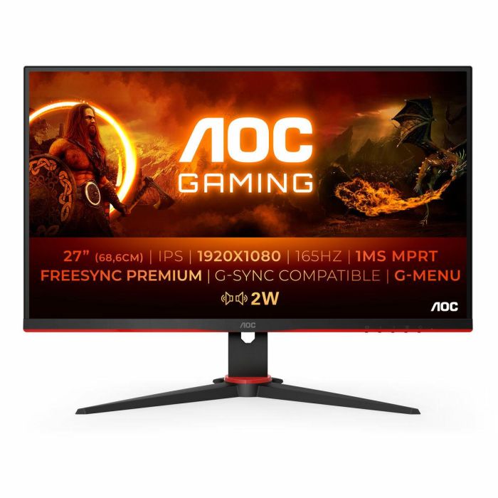 Monitor Gaming AOC 27G2SPAE/BK Full HD 27" 165 Hz 3