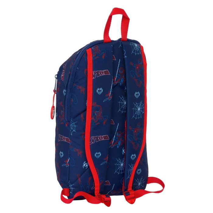 Mochila Spider-Man Neon Mini Azul marino 22 x 39 x 10 cm 2