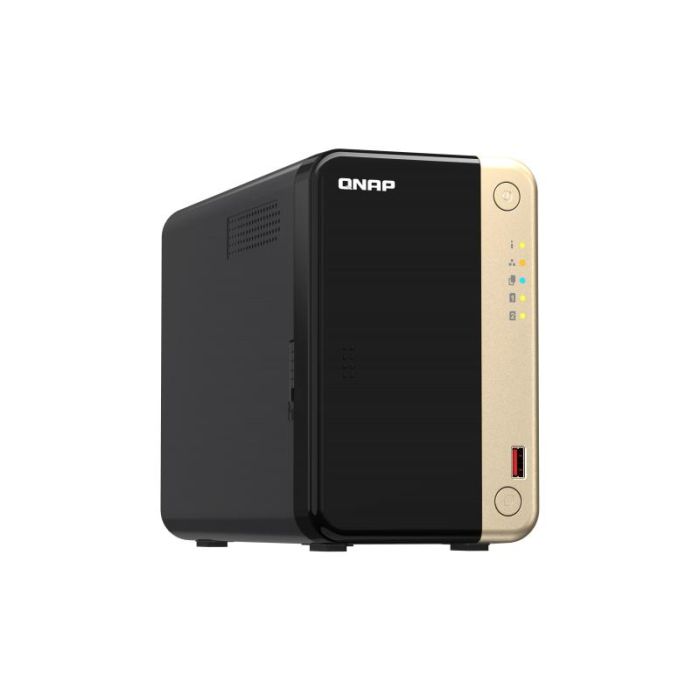 QNAP TS-264-8G NAS 2 Bahías Intel Celeron N5095 Quad Core 2.0 GHz 8GB RAM 2.5GbE 3