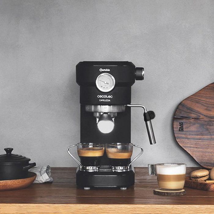 Cafetera Express de Brazo Cecotec CAFELIZZIA 1,2 L 20 bar 1350W Negro Acero 2 Cafetera Express de Brazo Cecotec CAFELIZZIA 1,2 L 20 bar 1350W Negro Acero 2
