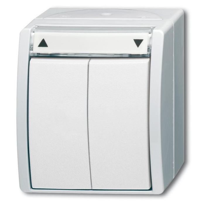 BUSCH JAEGER BJ 2601/4W-54 Jalousieschalter ocean IP44 alpinweiß 0 BUSCH JAEGER BJ 2601/4W-54 Jalousieschalter ocean IP44 alpinweiß 0