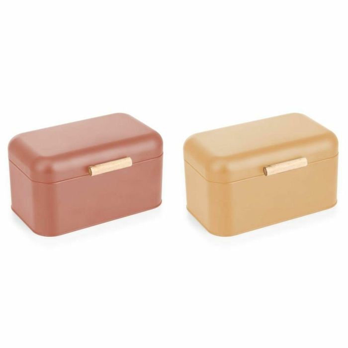 Panera Vintage DKD Home Decor Terracota Amarillo 20.7 x 15 x 30.5 cm (2 Unidades)