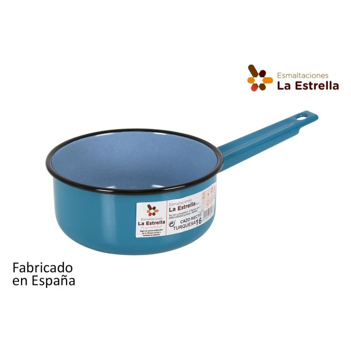 Cazo Recto 16 cm Turquesa - La Estrella (6 Unidades) Cazo Recto 16 cm Turquesa - La Estrella (6 Unidades)