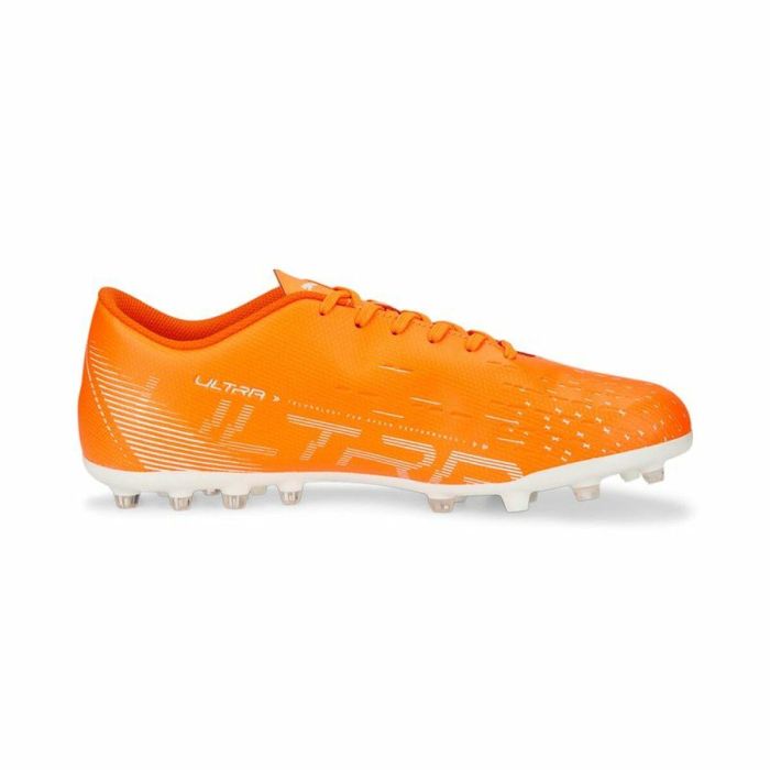 Botas de Fútbol para Adultos Puma Ultra Play Mg Naranja Unisex 7 Botas de Fútbol para Adultos Puma Ultra Play Mg Naranja Unisex 7