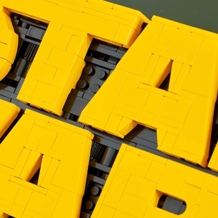 Lego Star Wars 75407 Logotipo de Star Wars Set de Construcción para Adultos Decoración 10