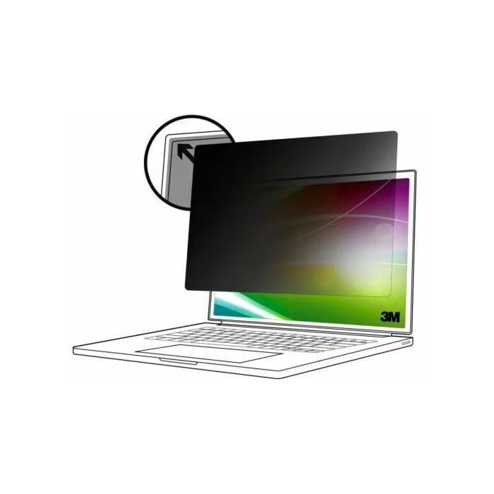 3M Bright Screen Privacy Filter for 12.1" Laptop, 16:10, Black 3M Bright Screen Privacy Filter for 12.1" Laptop, 16:10, Black