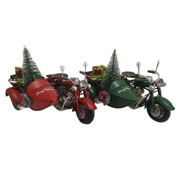 Vehiculo Decoracion Navidad Tradicional DKD Home Decor Rojo Verde 14 x 13 x 19 cm (2 Unidades) 2 Vehiculo Decoracion Navidad Tradicional DKD Home Decor Rojo Verde 14 x 13 x 19 cm (2 Unidades) 2