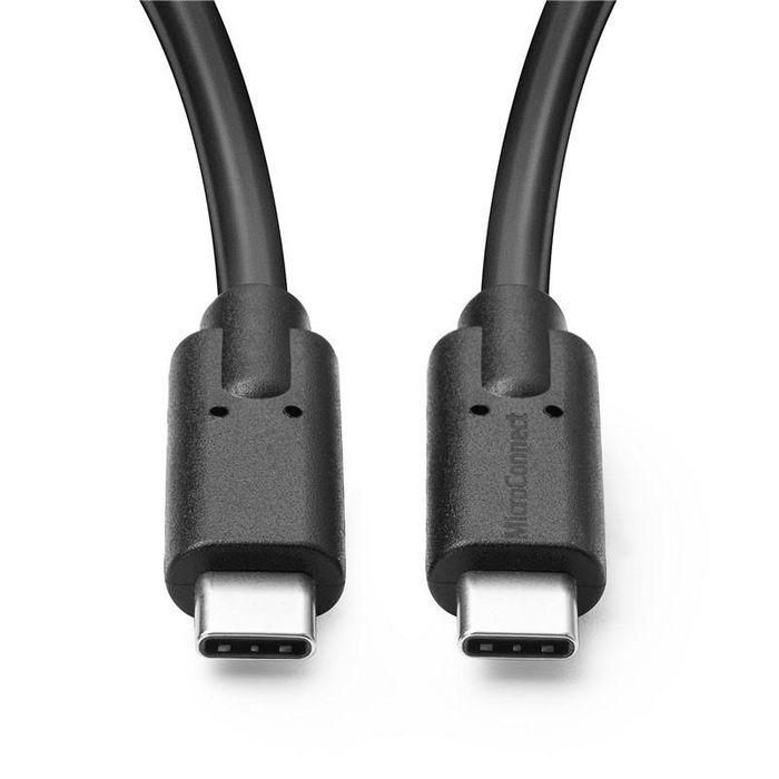 MicroConnect USB-C 3.2 Gen 2x2 Cable, 1m 1 MicroConnect USB-C 3.2 Gen 2x2 Cable, 1m 1