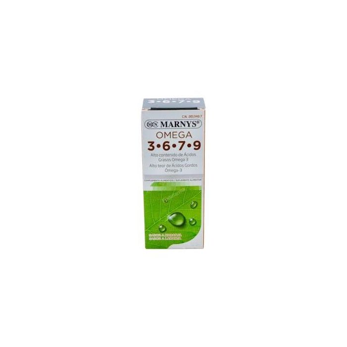 Omega 3, 6, 7, 9 Líquido. Sabor Naranja