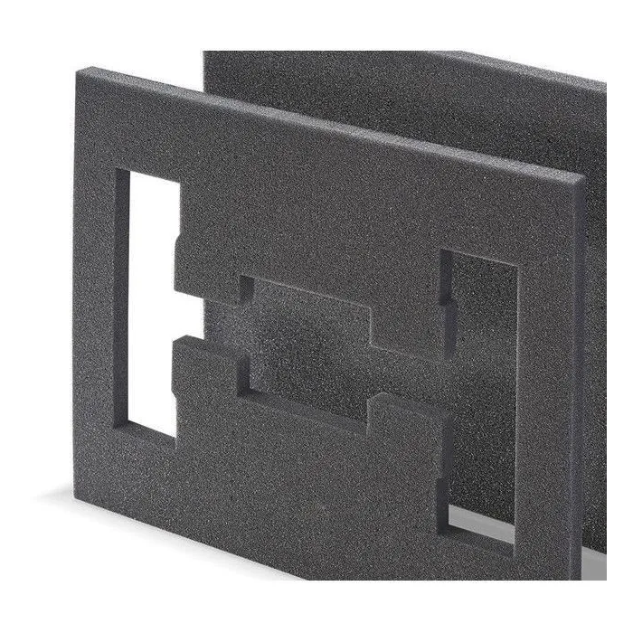 Tood Inserto de espuma encajable para maletín profesional, 2 piezas, 40x30x4 cm 3