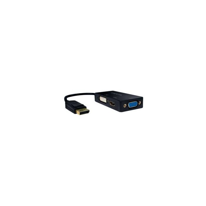 Logilink 4K DisplayPort 1.2 zu DVI/HDMI/VGA Adapter 1 Logilink 4K DisplayPort 1.2 zu DVI/HDMI/VGA Adapter 1