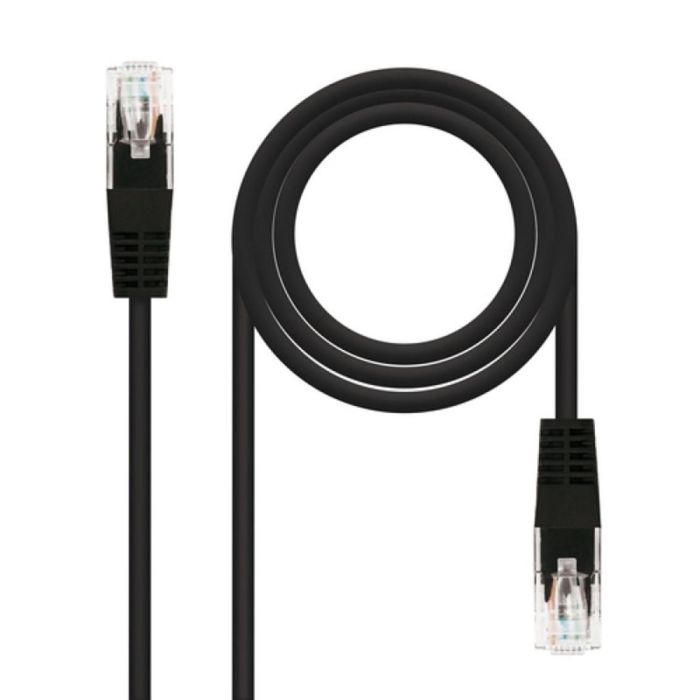 Nanocable 10.20.0403-BK Cable de Red RJ45 UTP Cat.6 AWG24 100% Cobre para Conexión Ethernet Negro 3m 0 Nanocable 10.20.0403-BK Cable de Red RJ45 UTP Cat.6 AWG24 100% Cobre para Conexión Ethernet Negro 3m 0