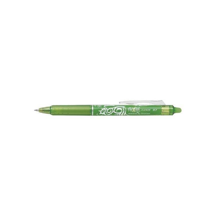 Boligrafo Borr. Pilot Frixion Clicker 0,7 Verde Lima 12 unidades