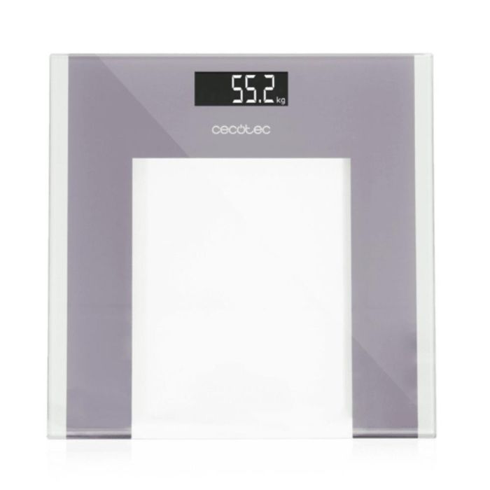 Cecotec Surface Precision Healthy Plaza Gris, Transparente, Blanco Báscula personal electrónica Cecotec Surface Precision Healthy Plaza Gris, Transparente, Blanco Báscula personal electrónica