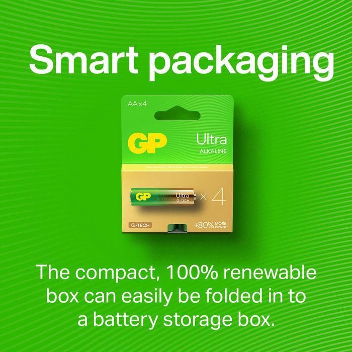 GP GP Ultra Alkaline AA-battery, 15AU/LR6, 4-pack 5 GP GP Ultra Alkaline AA-battery, 15AU/LR6, 4-pack 5